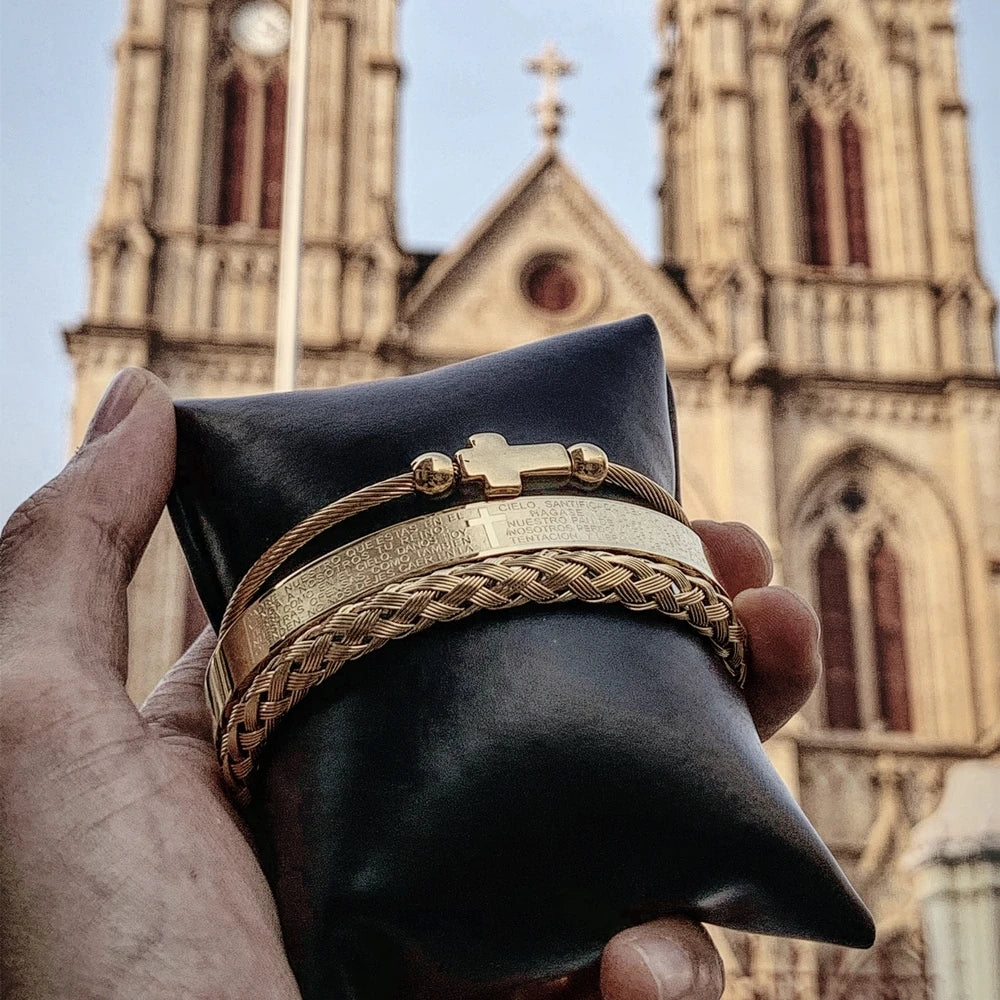 Bracelet Luxury " croix"