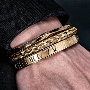 Bracelet Luxury " torsadé "