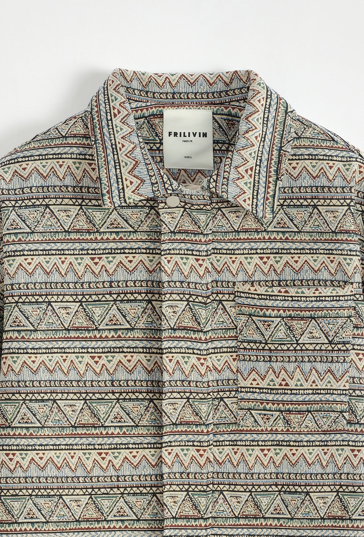 Veste à motifs