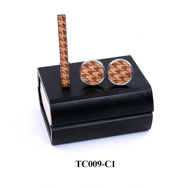 boutons et pince en bois TC009-C