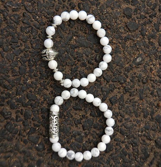 Bracelet perle Spartacus double