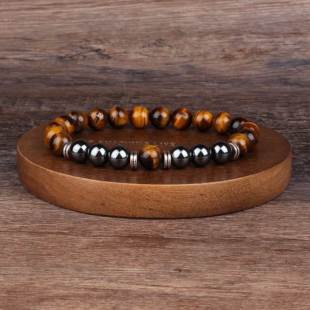 Bracelet perle hématite & cie