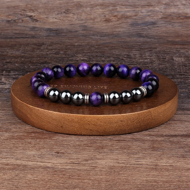 Bracelet perle hématite & cie