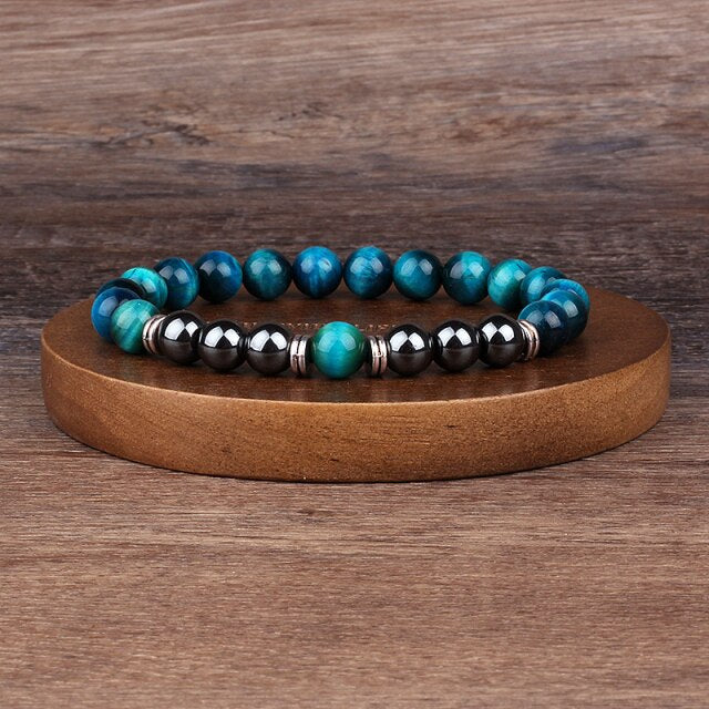 Bracelet perle hématite & cie