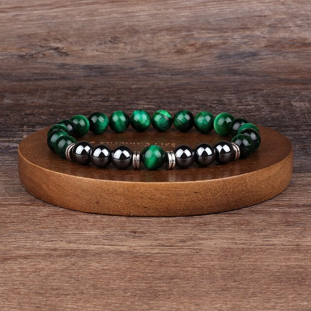 Bracelet perle hématite & cie