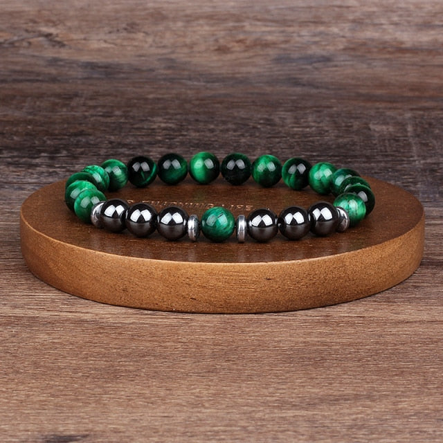 Bracelet perle hématite & cie