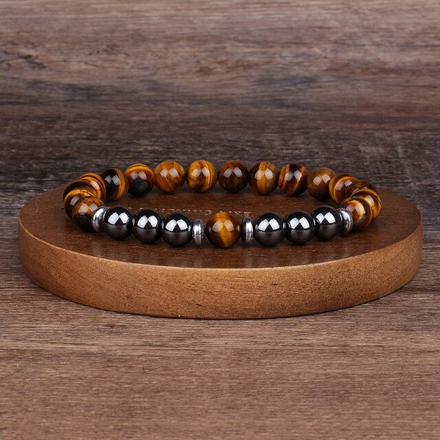 Bracelet perle hématite & cie