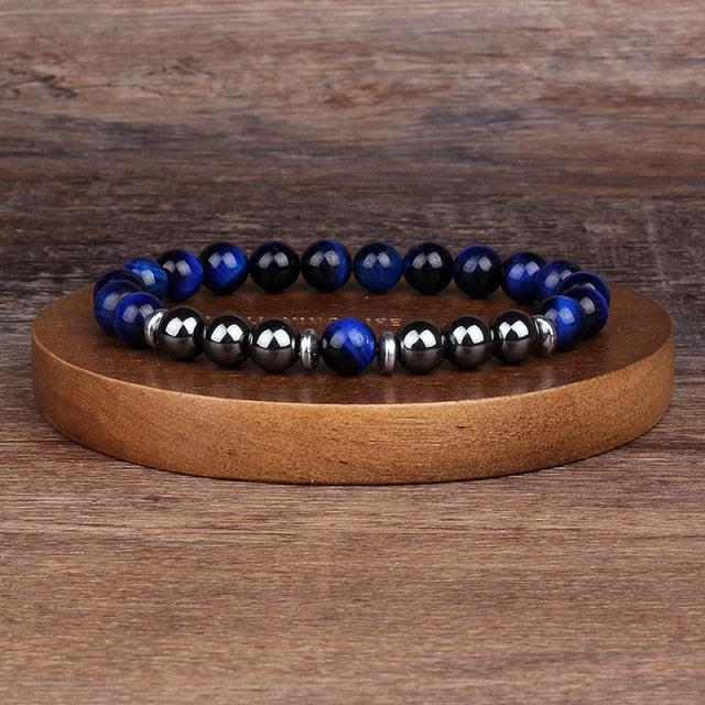 Bracelet perle hématite & cie